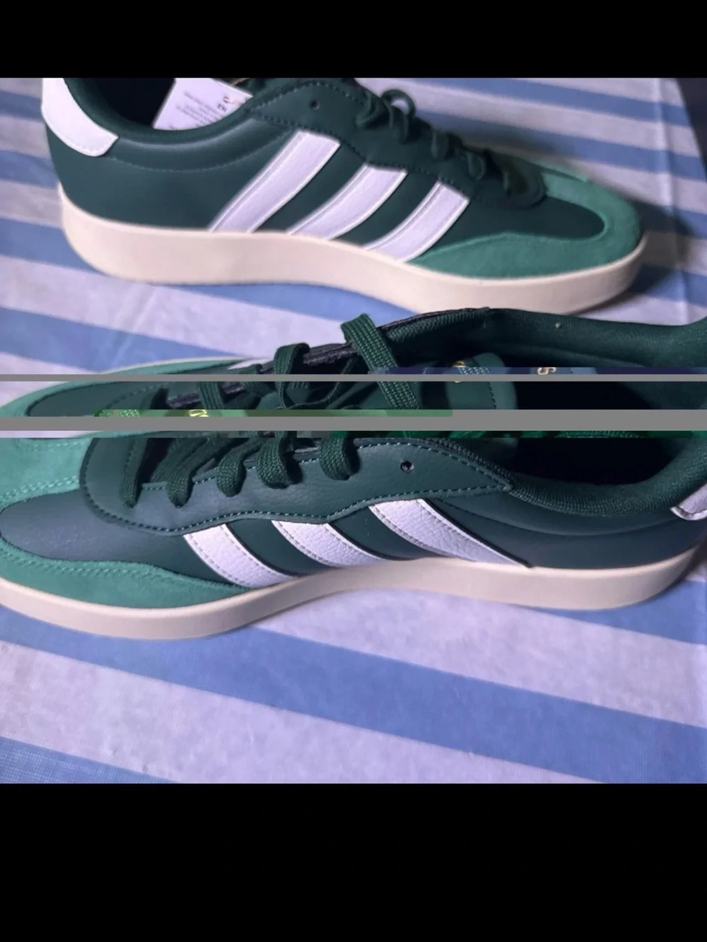 Adidas Barreda Skate Sneakers Black White Mens Size 11 Womens 12